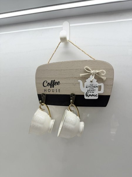 تعليقة خشب للمجات ل الكوفي كورنر